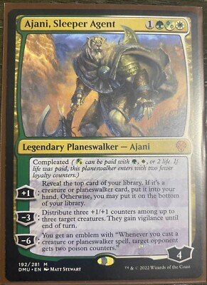 Ajani, Sleeper Agent - Magic the Gathering MTG Dominaria United Mythic