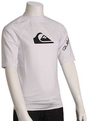 

Рашгард Quiksilver Boys All Time SS — белый — новый