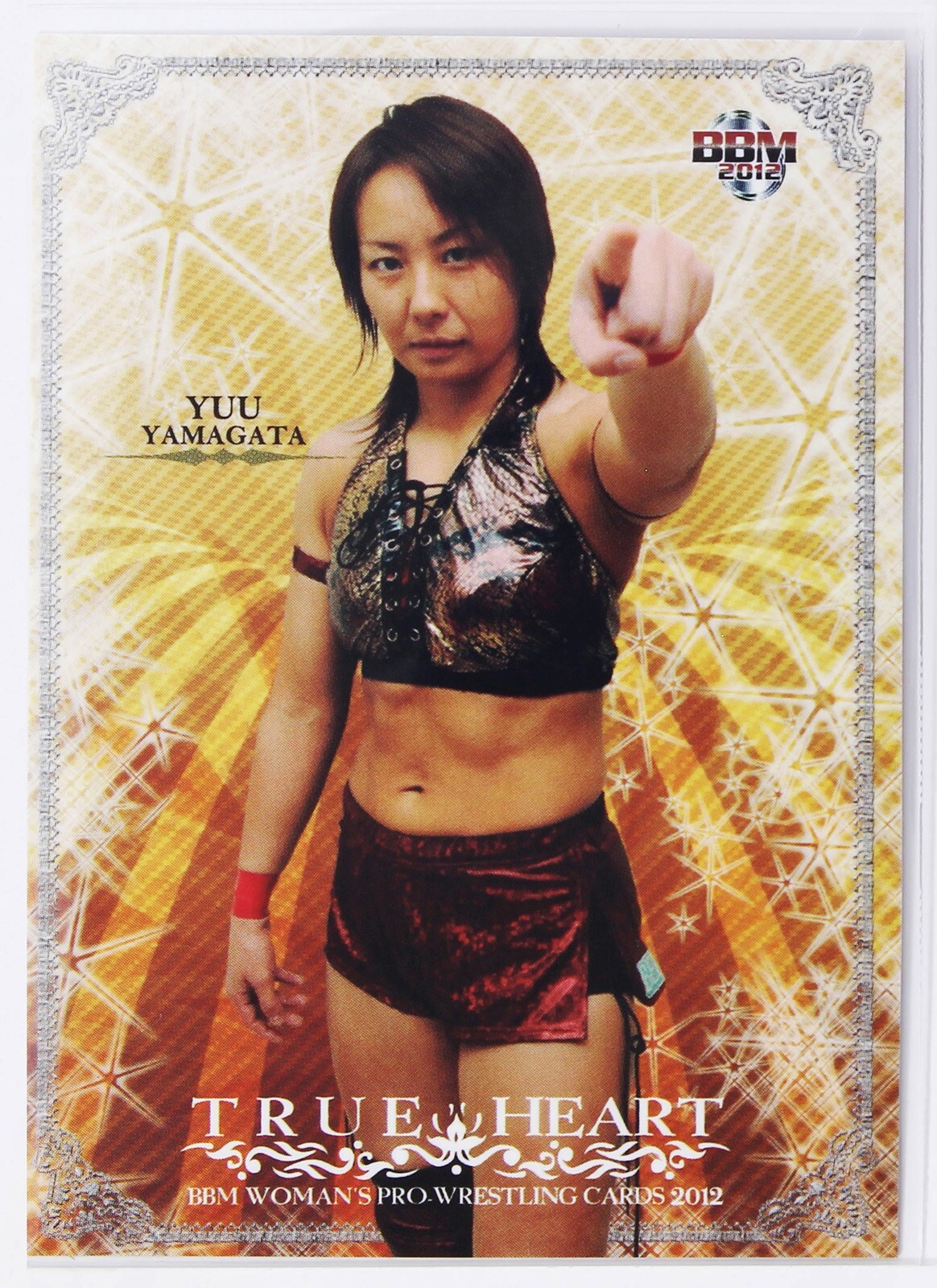 YUU YAMAGATA - 2012 BBM Women's Pro-Wrestling Trading Card