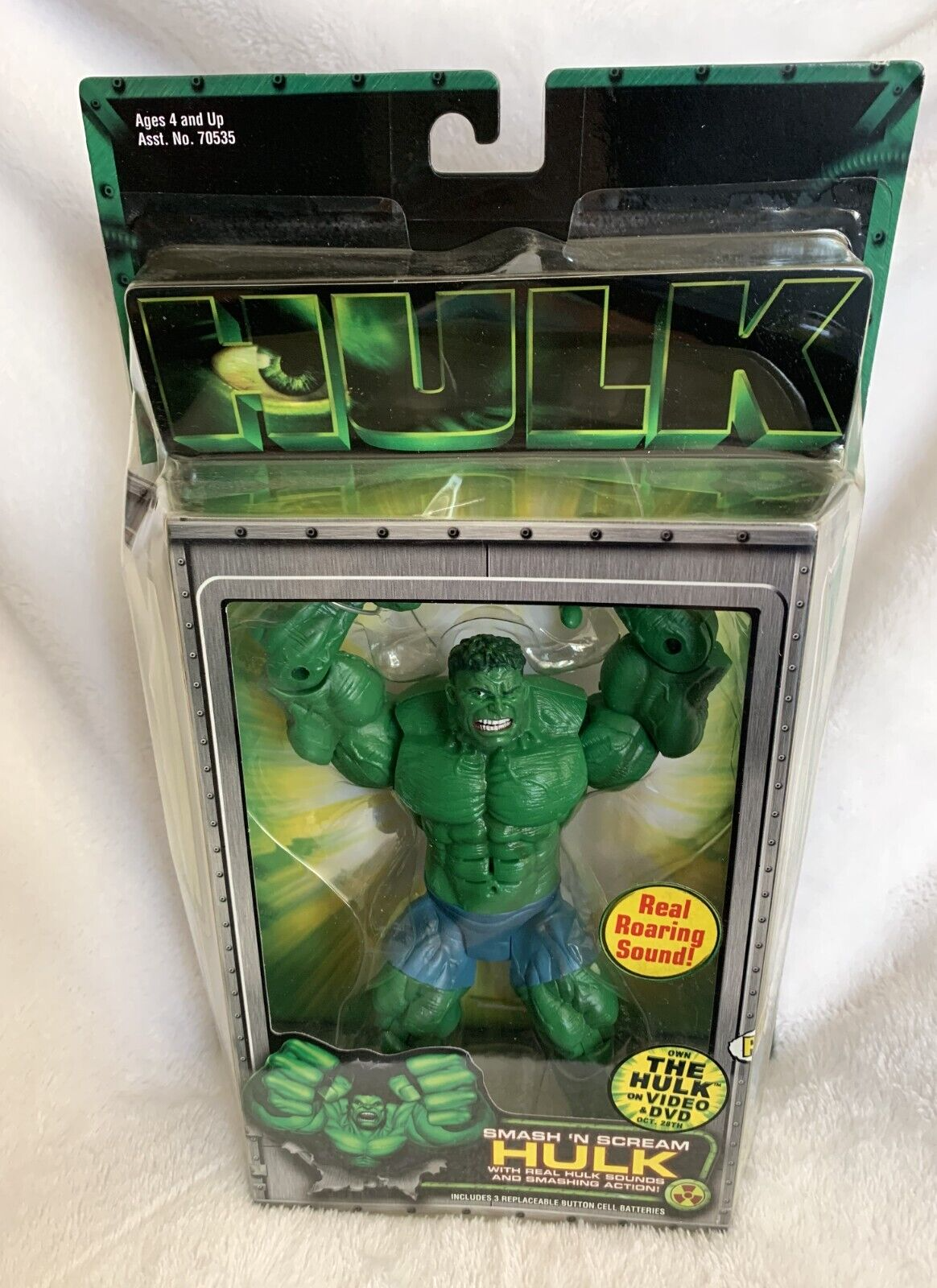 HULK HANDS 動作確認済（2003）Toy biz 2003 _ Toy Biz _The Hulk Movie Series _ 7