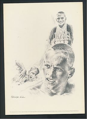 DON SCHOLLANDER 1980 REPRODUCTION OF 1961 GEORGE LOH DRAWINGS/ LITHOGRAPH