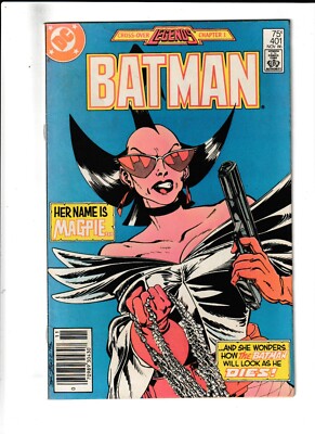 Batman #401 Newsstand (DC Comics 1986) FINE/VERY FINE 7.0