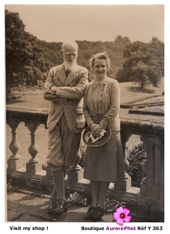 George Bernard Shaw, Critique Irlandais, Auteur ThÃÃTre, Photo 1955 -Y363