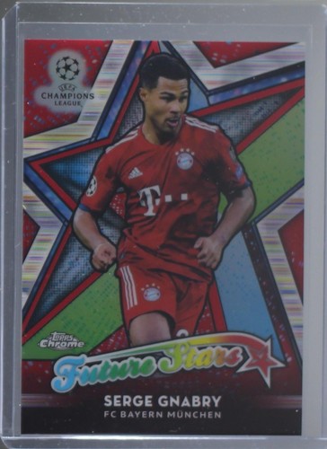 2018-19 Topps Chrome UCL Serge Gnabry #FS-SG