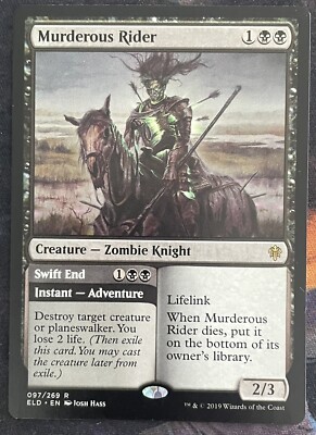 Magic The Gathering, Murderous Rider, NM