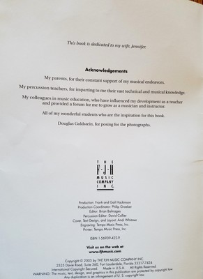 PERCUSSION WITH CLASS Program for Developing Percussionists (2005) by Wallace