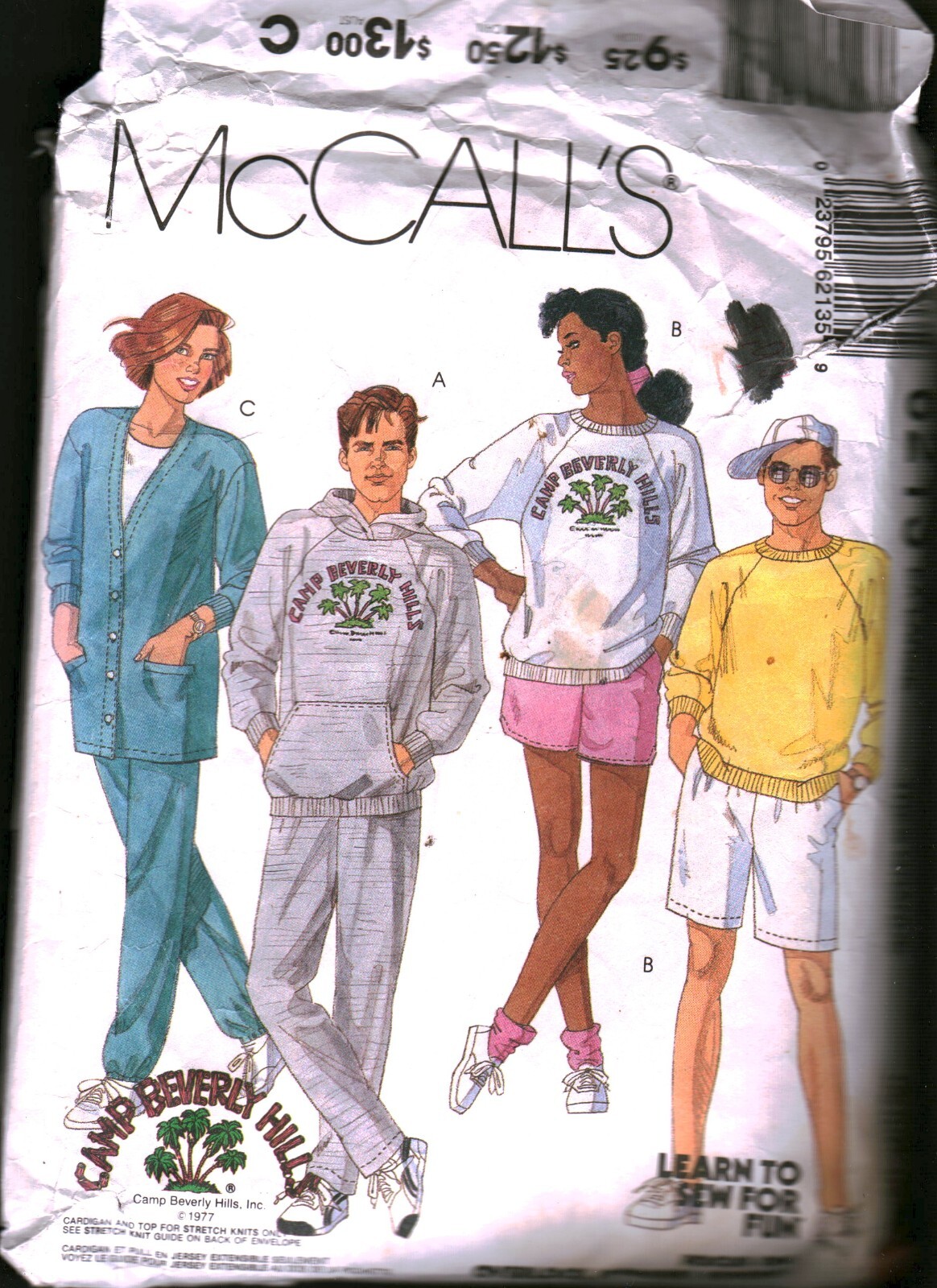 6213 Vintage McCalls SEWING Pattern 1990s Misses Top 6213 Vintage McCalls SEWING Pattern 1990s Misses Top