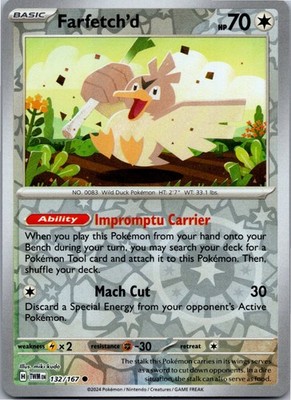 Farfetch'd - SV06: Twilight Masquerade 132/167 - Common - Reverse Holo