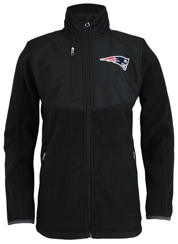 Молодежная тактическая флисовая куртка Outerstuff New England Patriots NFL на молнии с полной молнией