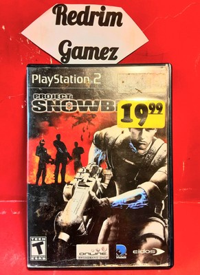 Project Snowblind Black Label Sony PS2 Video Games Eidos Shooter