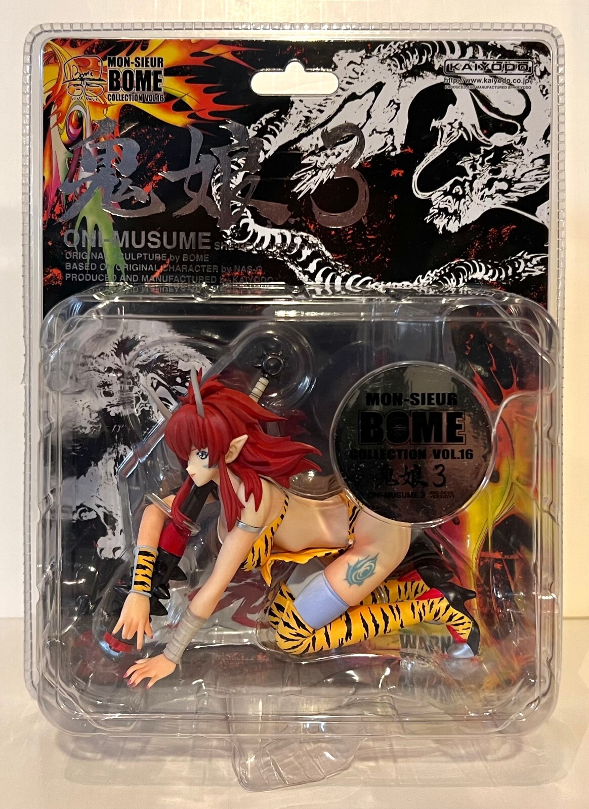 MON－SIEUR BOME COLLECTION No．16 鬼娘3 (ノンスケールPVC塗装済み完成品） bme6fzu MON-SIEUR BOME Vol.16 Oni-Musume 3 SHE-DEVIL Version3 Figure