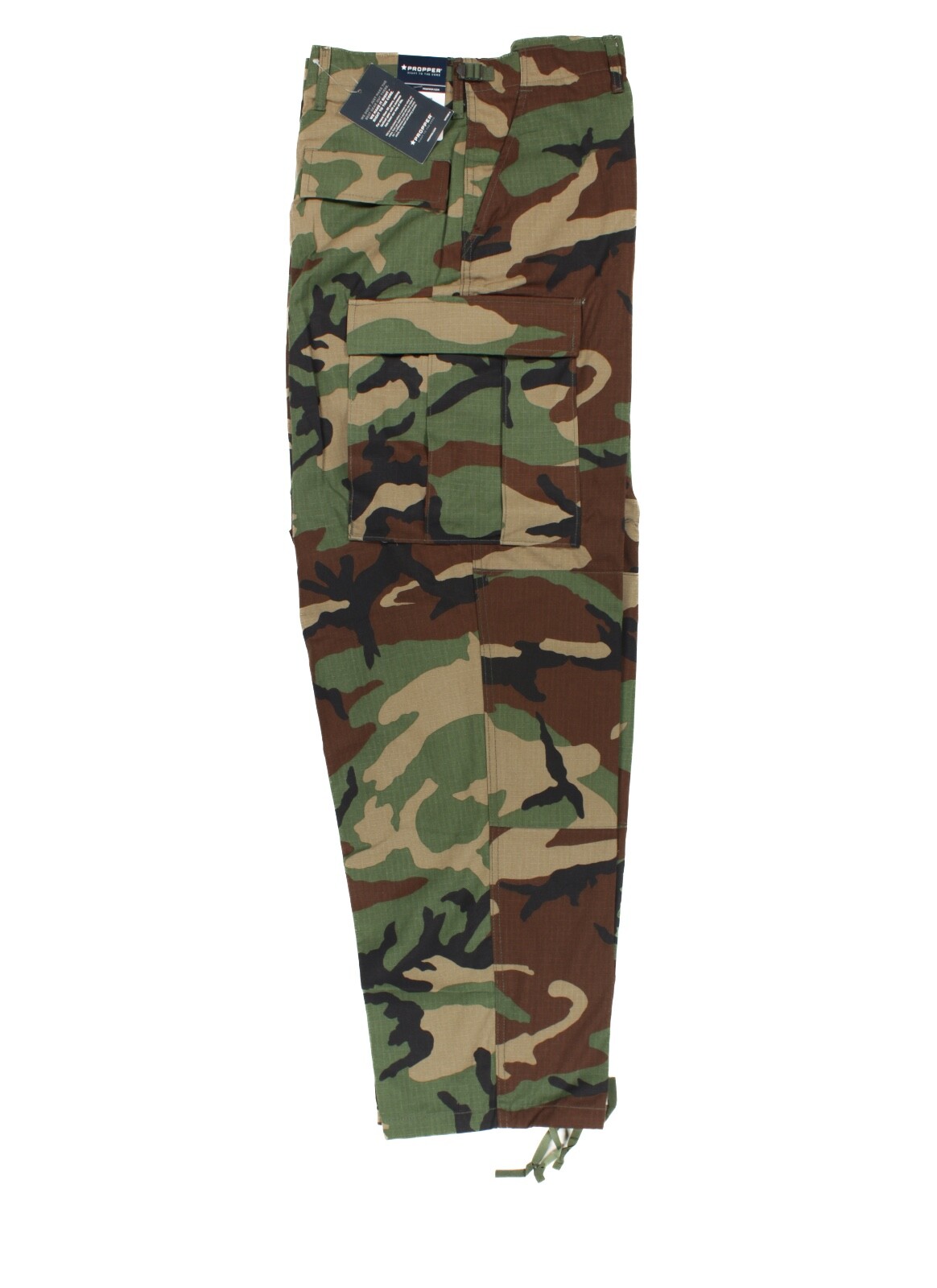 M81 Woodland Camo 100% Cotton Rip Stop BDU Pants | eBay