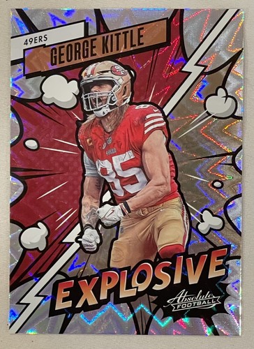 10 PSA 10 George Kittle 2021 Absolute KABOOM! GOLD PRIZM SSP 10 PSA 10 George Kittle 2021 Absolute KABOOM! GOLD PRIZM SSP