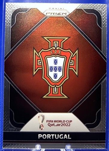 2022 Panini Prizm FIFA World Cup PORTUGAL Team Badges Crest