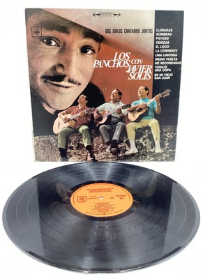 LOS PANCHOS con JAVIER SOLIS dos idolos cantando juntos (69  CBS MEXICO LP) EX!!