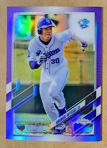 2021 Topps Chrome NPB #68 Hironori Miyoshi 112/299 Dragons 2021 Topps Chrome NPB #68 Hironori Miyoshi 112/299 Dragons