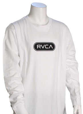 Футболка RVCA Boys RVCA Dose LS — белая — новинка