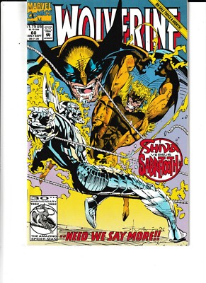 WOLVERINE #60 (MARVEL COMICS 1992) VERY FINE 8.0