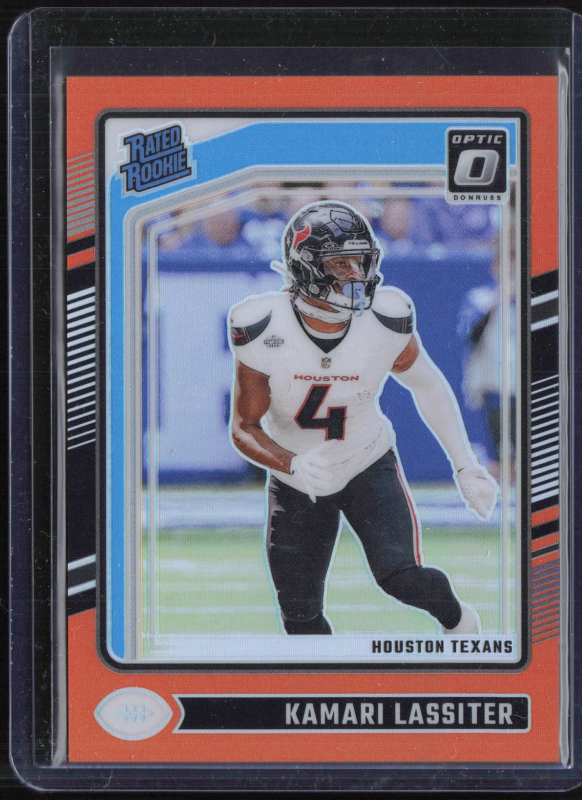 2024 Panini Donruss Optic Orange #1261 Kamari Lassiter 83/149 RC Rookie
