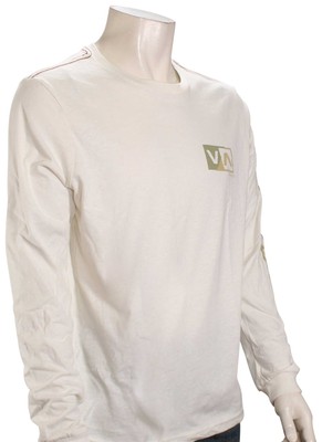 

Футболка RVCA Shifted LS — античный белый — новинка