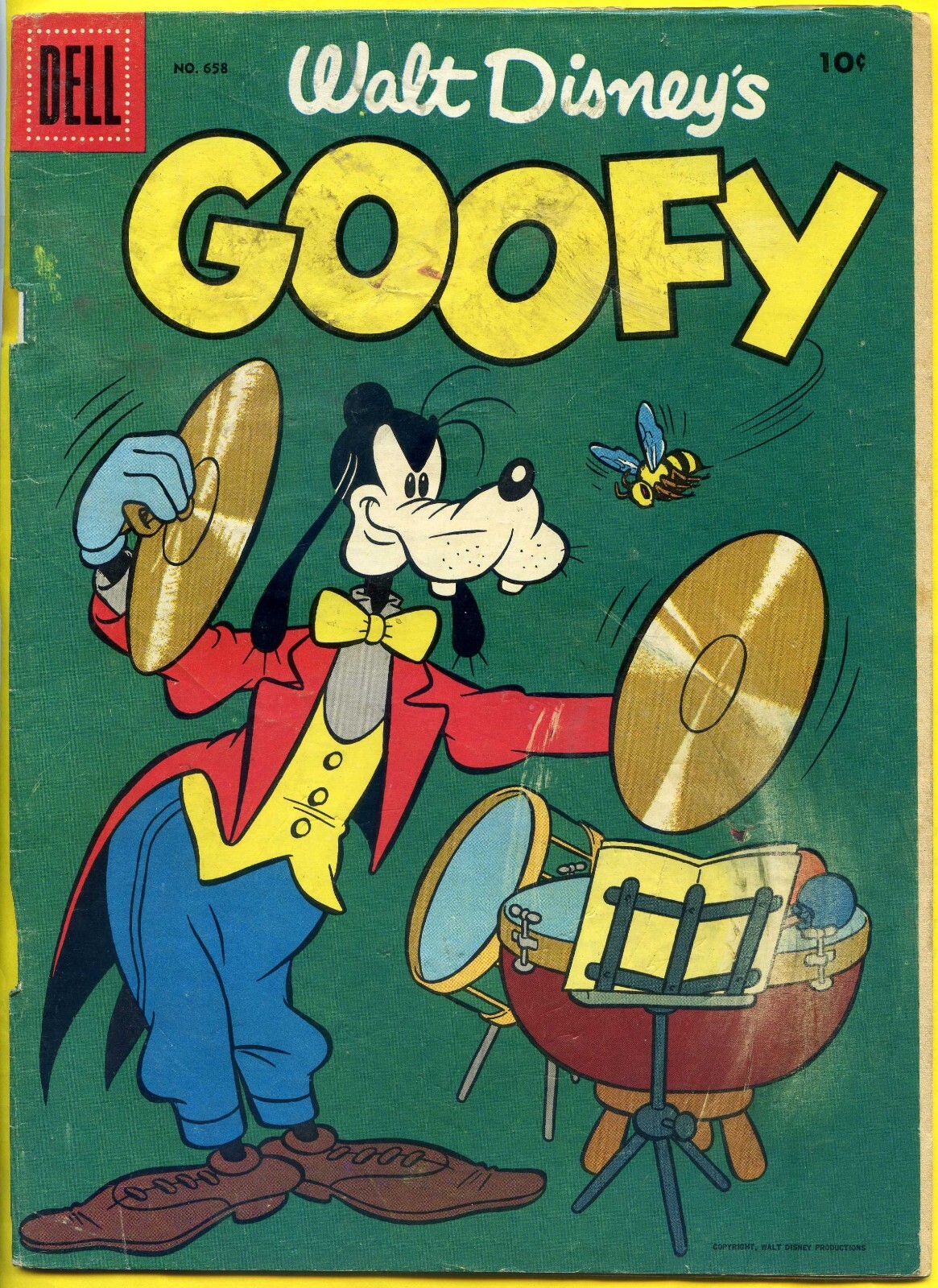 1955 Walt Disney's Goofy #658 Dell Comic | eBay