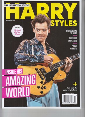 ULTIMATE GUIDE TO HARRY STYLES INSIDE HIS WORLD MAGAZINE 2022 CENTENNIAL MEDIA