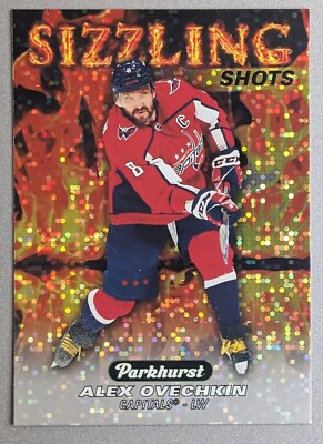 Alex Ovechkin 2022-23 Upper Deck Parkhurst Sizzling Shots #SS-15 Washington Caps