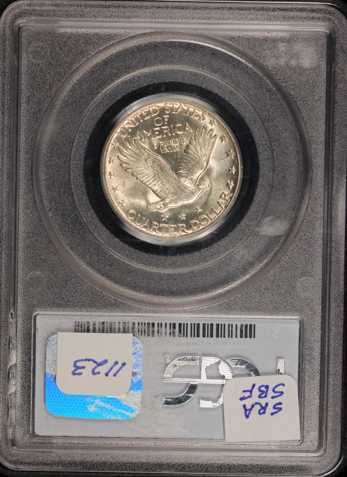 1926-D Standing Liberty Quarter 25c, PCGS MS64, Lafayette Rarities (Inv. 1123)