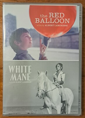 Red Balloon & White Mane DVD NEW SEALED 2008 Albert Lamorisse 