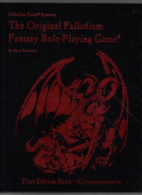 Original Palladium Fantasy RPG  HC  NEW  Commemorative  Palladium Books