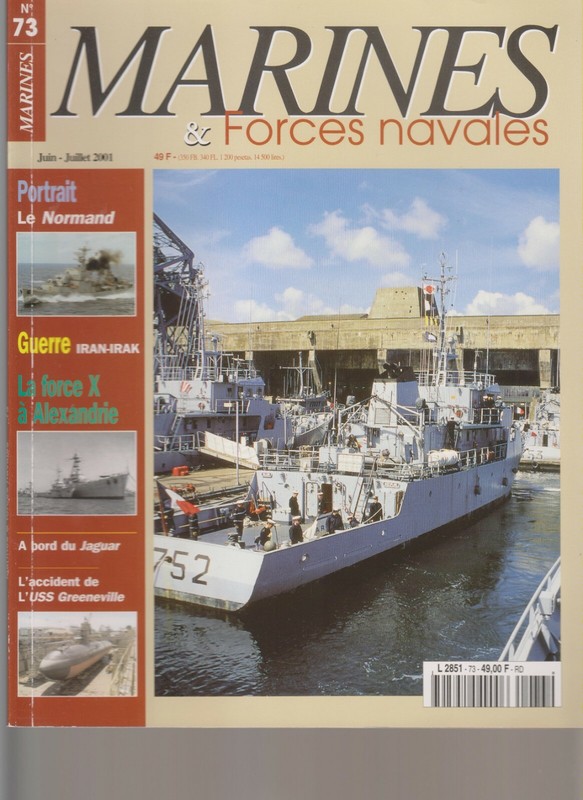Marines & Forces Navales NÂ°73 Le Normand / Iran - Irak / Jaguar /Uss Greeneville