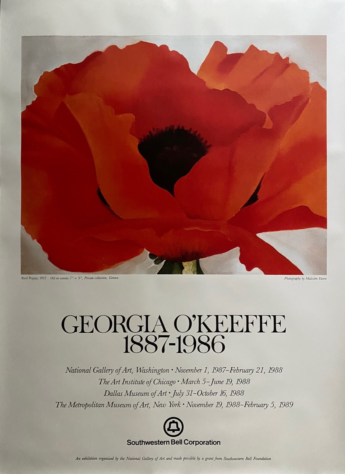 GEORGIA O'KEEFFE ポスター Georgia O Keeffe Exhibition