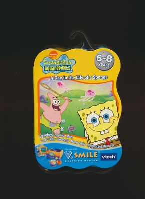 Vtech Spongebob Squarepants Game V Smile Nickelodeon New In Box SEALED