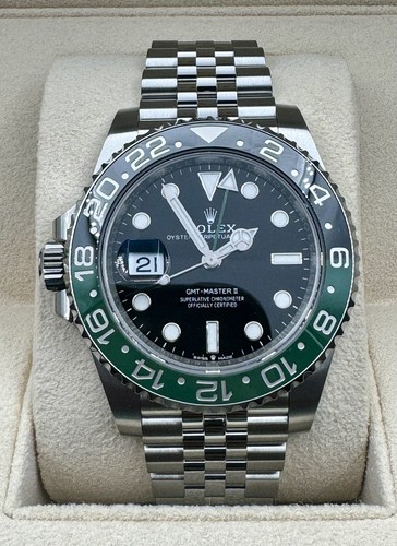 Pre-owned Rolex 2023  Gmt-master Ii Sprite Jubilee, Ref 126720vtnr Unworn Complete