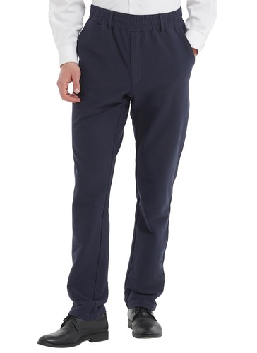 LETAOTAO Mens Elastic Waist Slack Pants for Seniors Adaptive Mens Pants for