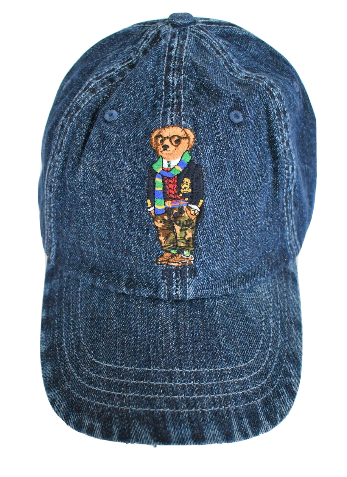 帽子 Rare Polo Jeans Patch Design Cap Ralph Lauren Polo Jeans Hat Cap Snap Back Embroidered Patch