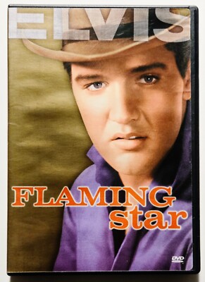 Flaming Star (DVD, 2002) w/ Insert *RARE OOP* 1960 Elvis Presley Western