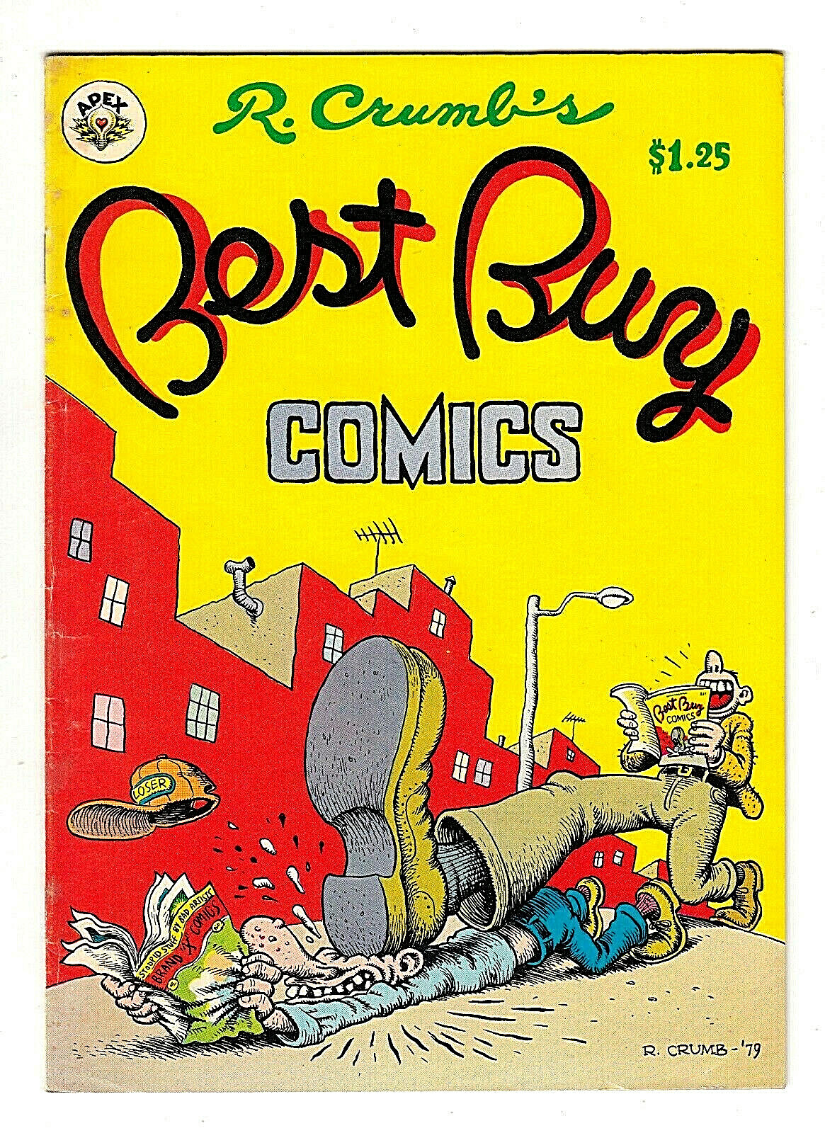 R. CRUMB'S BEST BUY COMICS, FABULOUS FURRY FREAK BROTHERS #4