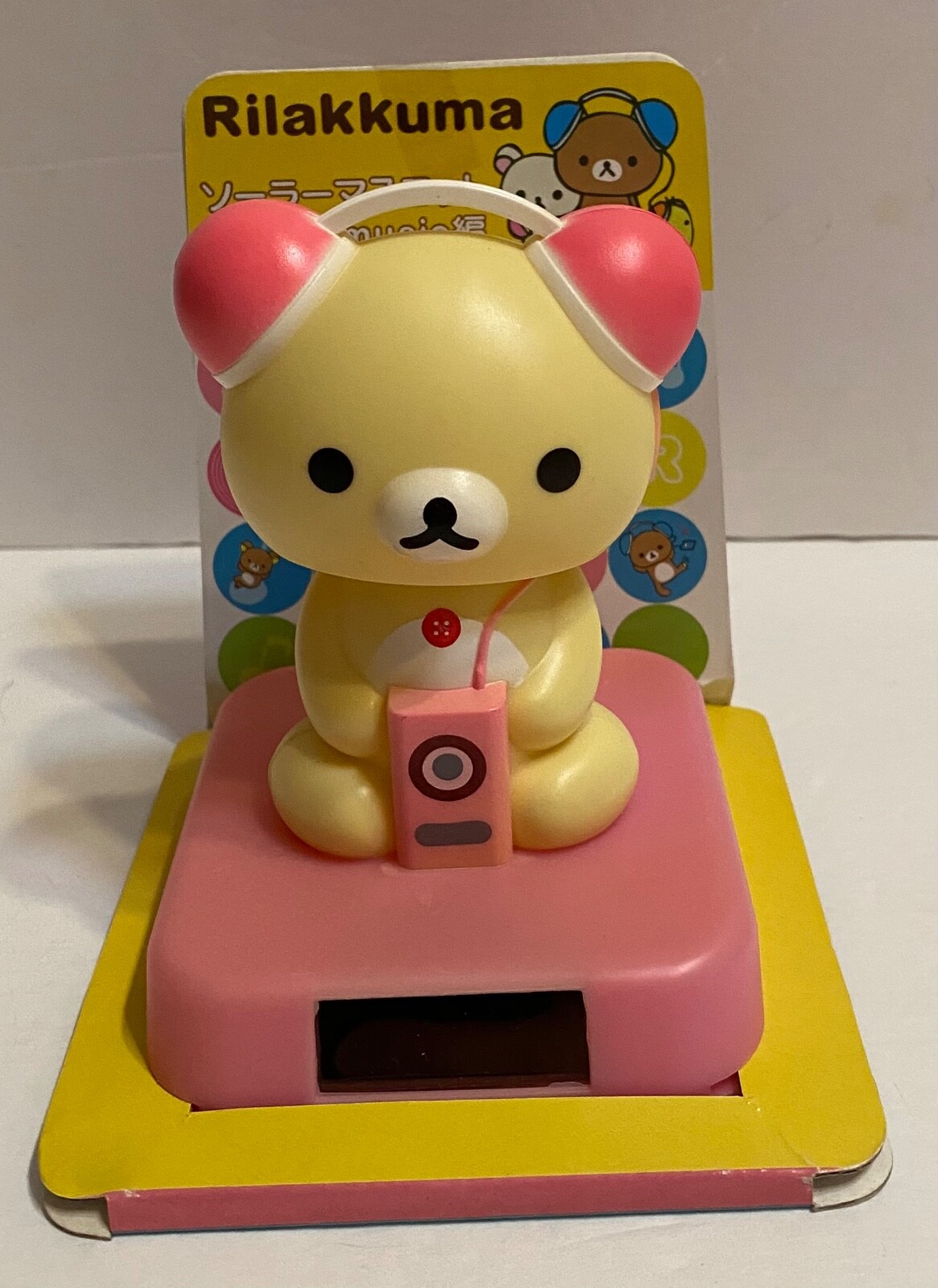 Solar Dancing Rilakkuma Bear with Radio Bobble Toy USA