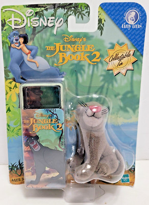 HASBRO TINY TINS DISNEY THE JUNGLE BOOK 2 ***MINT ON CARD W/FREE SHIP***