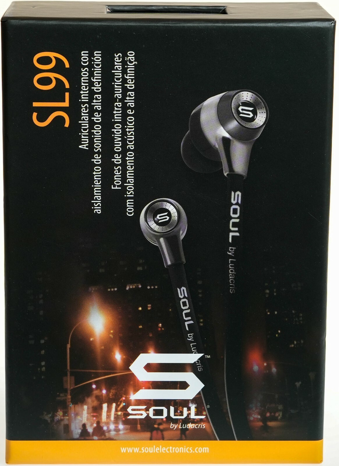 イヤホン SOUL by Ludacris SL99 SOUL by Ludacris SL99 HD Sound Isolation In-Ear Headphones