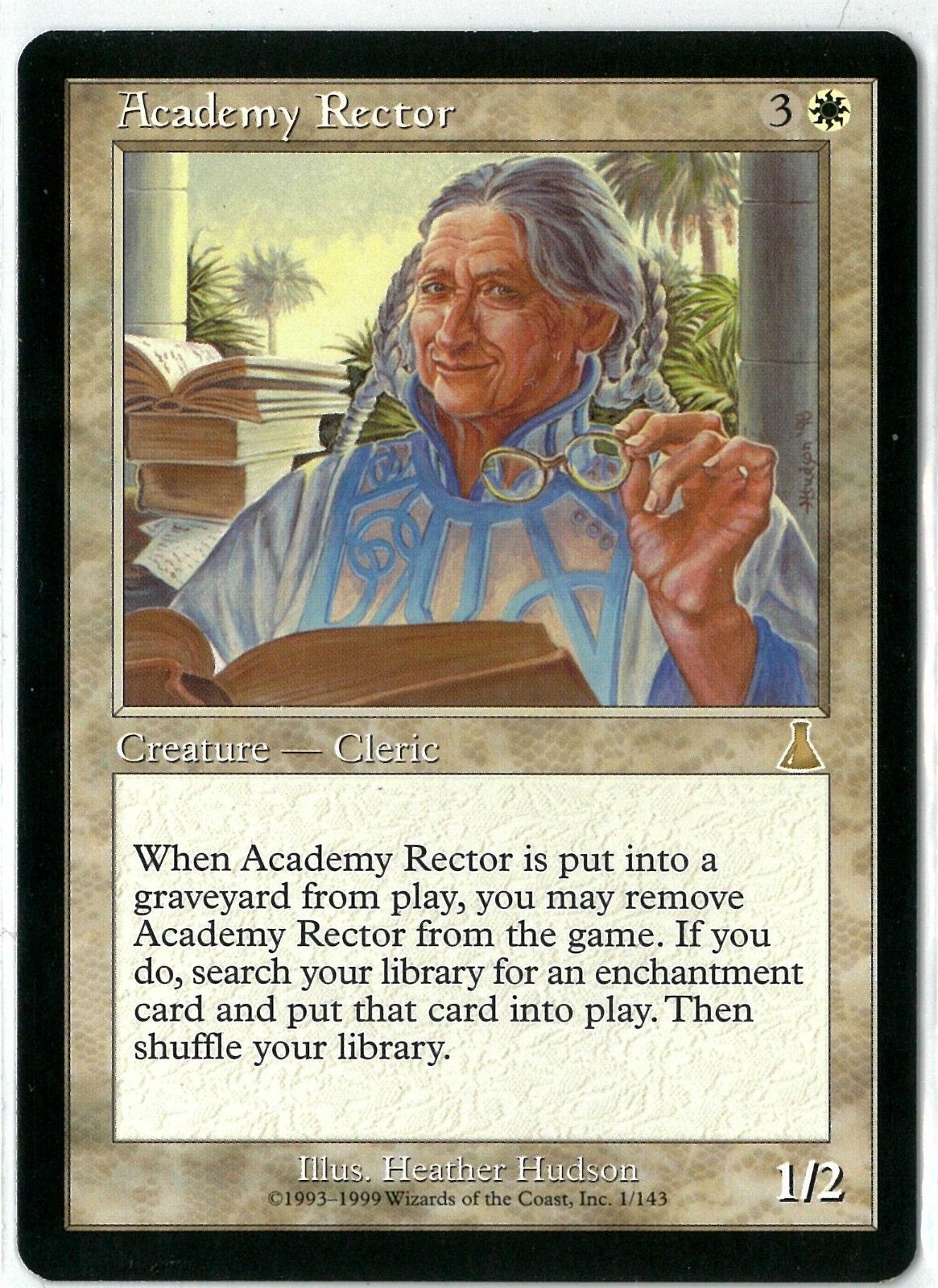 アカデミーの学長/Academy Rector MTG Academy Rector Urza's Destiny UDS English NM | eBay