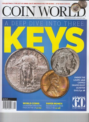 DEEP DIVE INTO THE KEYS COIN WORLD MAGAZINE JANUARY 2021