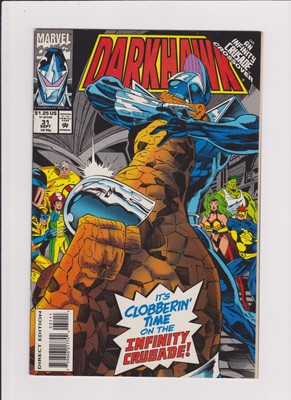 DARKHAWK #31 INFINITY CRUSADE! 1993 MARVEL COMICS NM