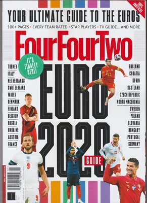 FOUR FOUR TWO MAGAZINE ULTIMATE GUIDE TO THE EUROS 2020/21 FUTURE PUB UK 1ST ED