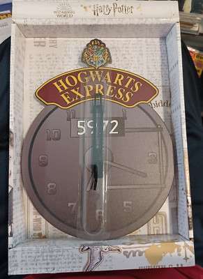 Harry Potter Hogwarts Express Metal Clock  BRAND NEW FREE SHIPPING   BC-1