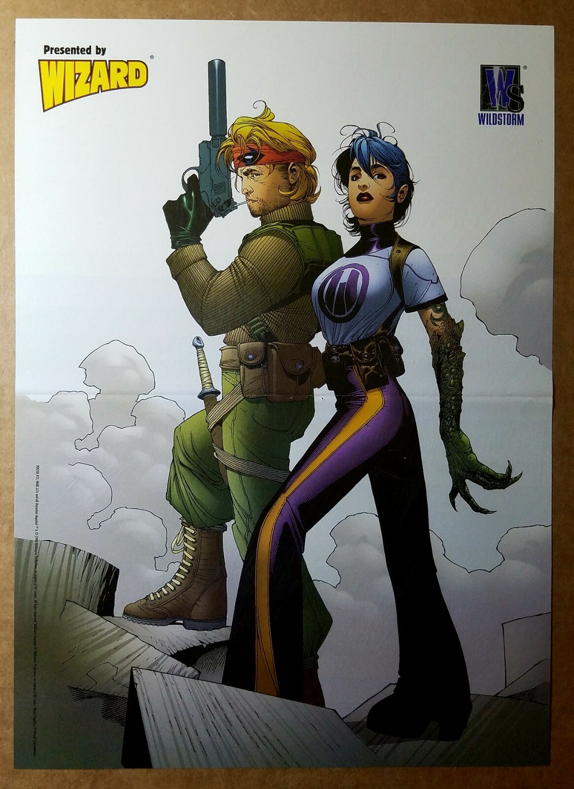 少年漫画 The Wraith S CUSTOM OREDER @STRONKBERRY Grifter Voodoo WildStorm Comics Poster by Travis Charest | eBay