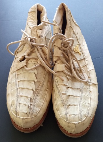 Vibram Diego's Vintage Alligator Skin Men's Dress Shoes