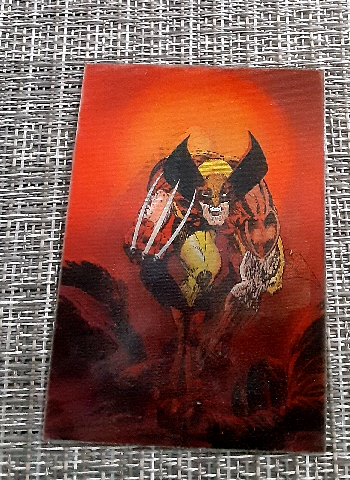 シングルカード Marvel Masterpieces Wolverine Lenticular 1996 MARVEL FLEER ULTRA XMEN MARVEL MIRAGE WOLVERINE #3