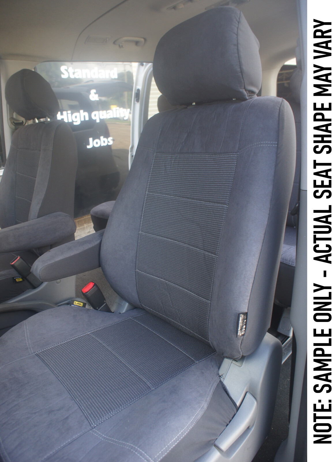 Tailor Made Seat Covers to fit Kia Grand Carnival VQ (3 Rows): 12/2005